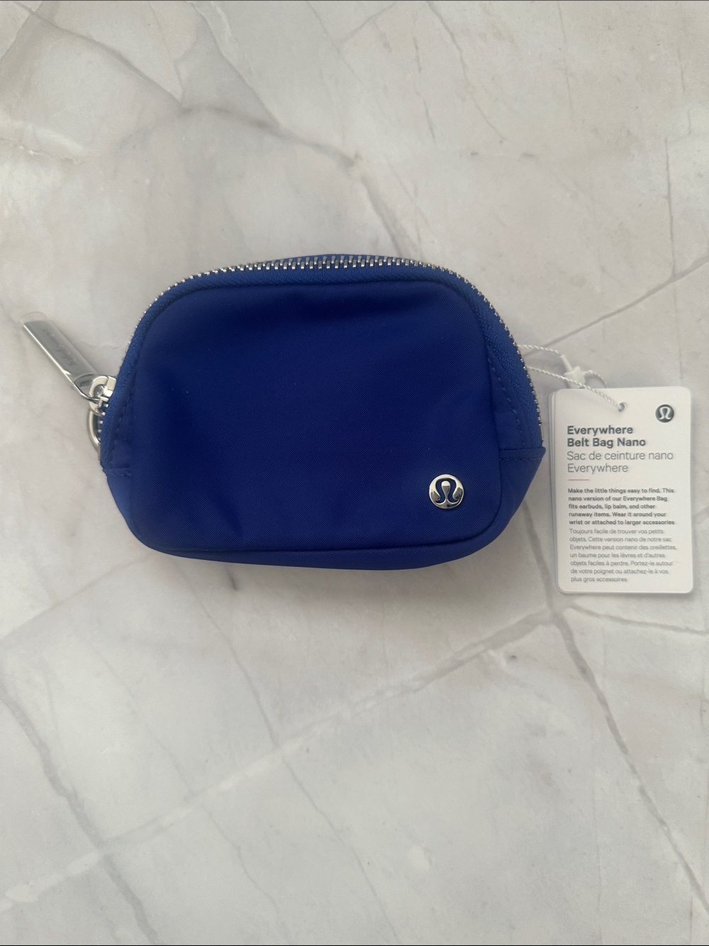 Lululemon Everywhere Belt Bag Nano - Riverside/Silver